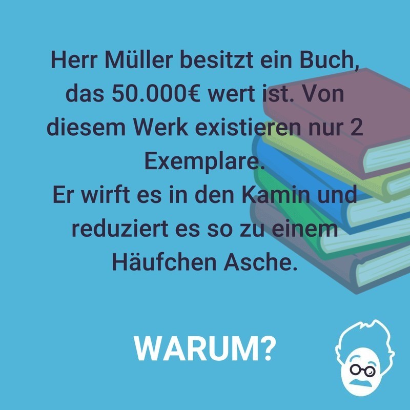 Warum macht er das?