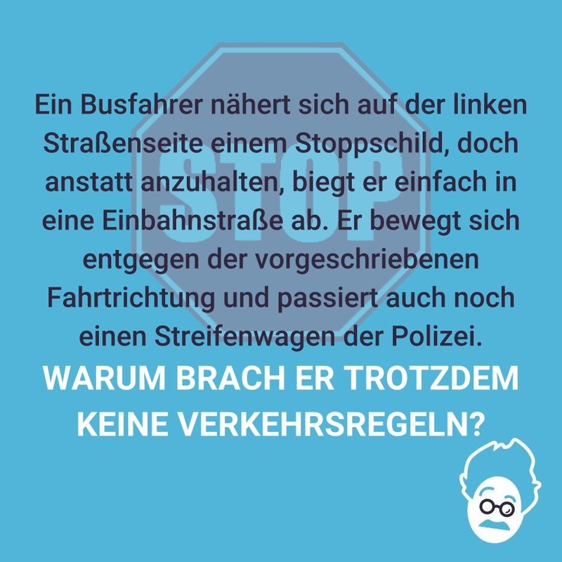 Was ist da los auf der Straße?