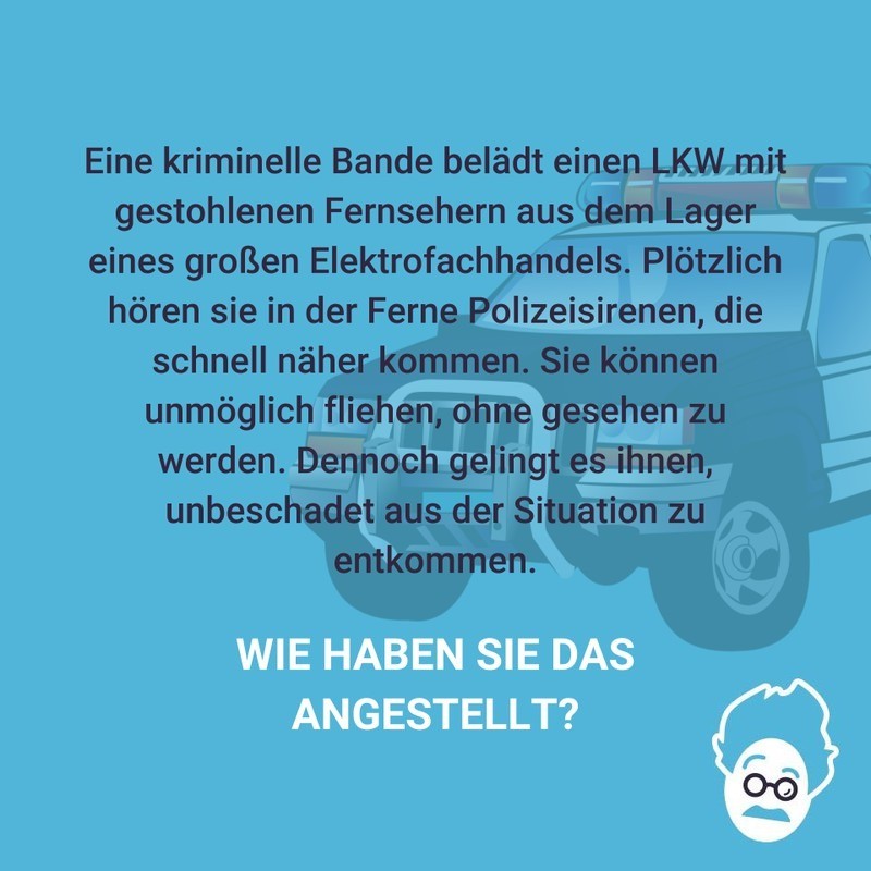 Wie kommen sie da heil raus?