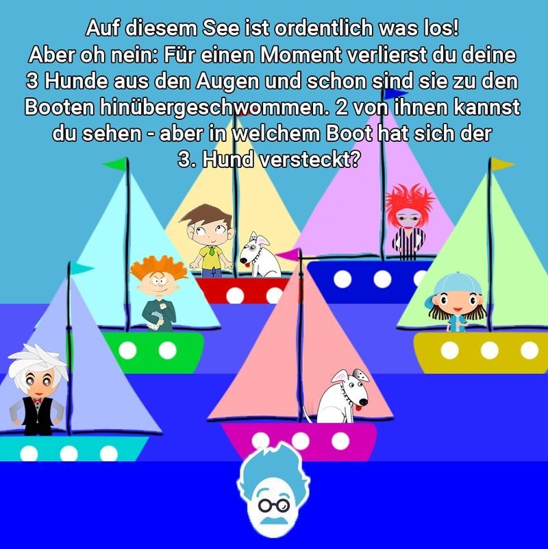 Getümmel auf dem See.