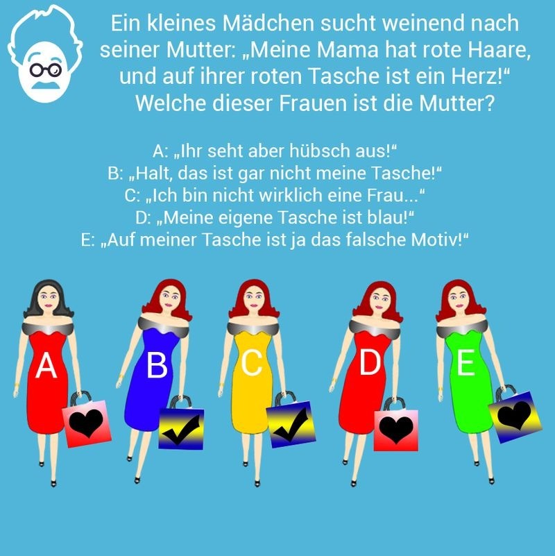 Welche ist die Richtige?