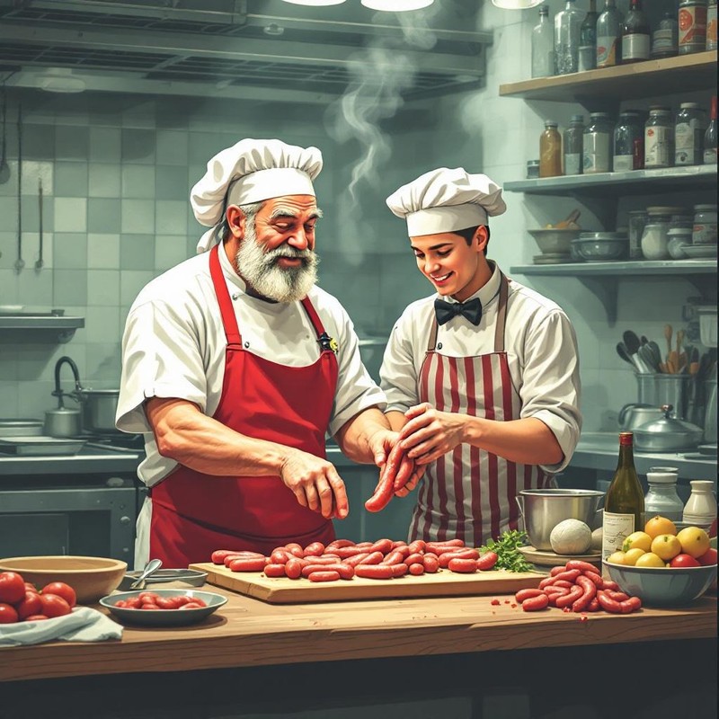 Es geht um die Wurst.