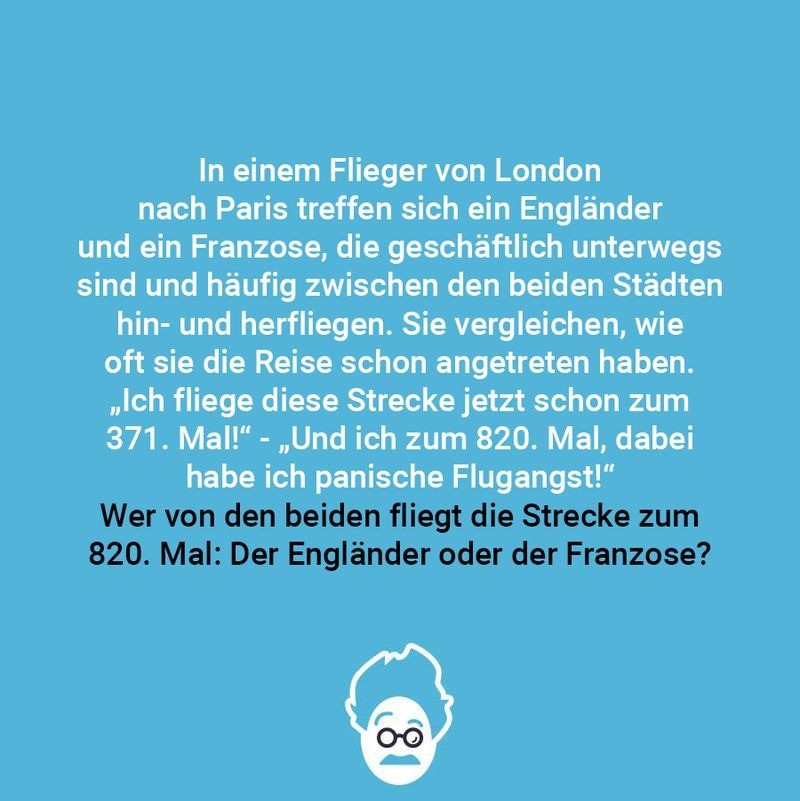 Es gibt einen Hinweis.
