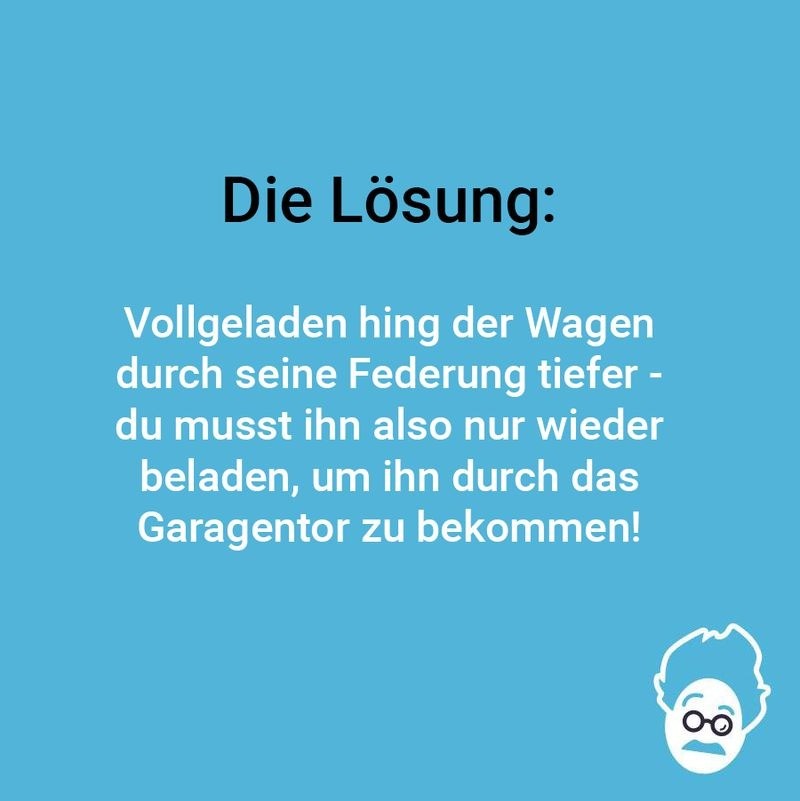 Ja, das leuchtet ein.