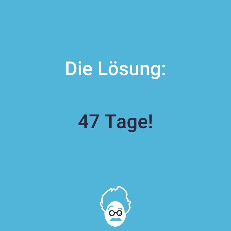 So einfach, so logisch.